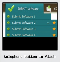 Telephone Button In Flash