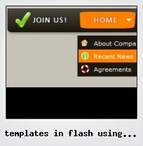 Templates In Flash Using Popup Button