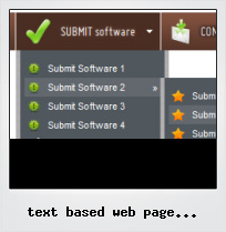 Text Based Web Page Button Making