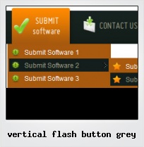 Vertical Flash Button Grey