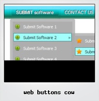 Web Buttons Cow