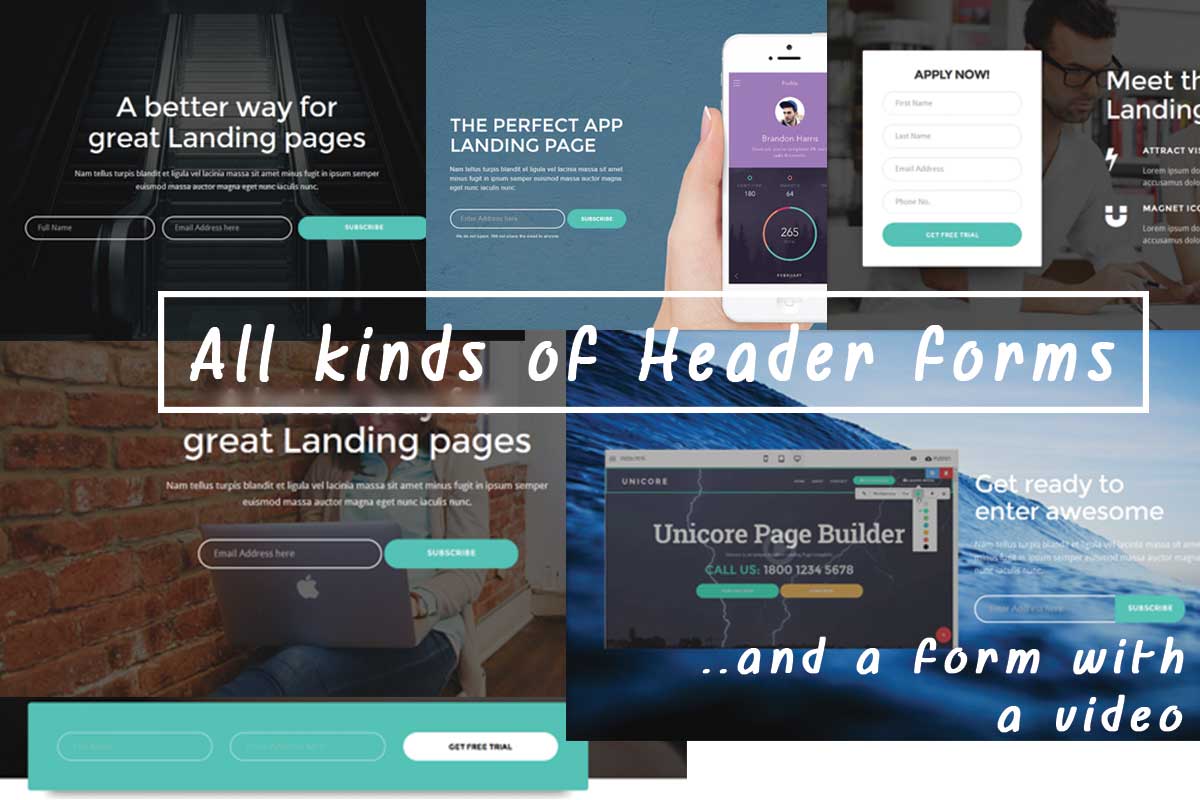  Bootstrap One Page Theme 