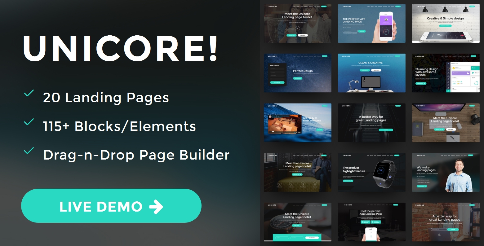 Best Bootstrap One Page Theme Creator