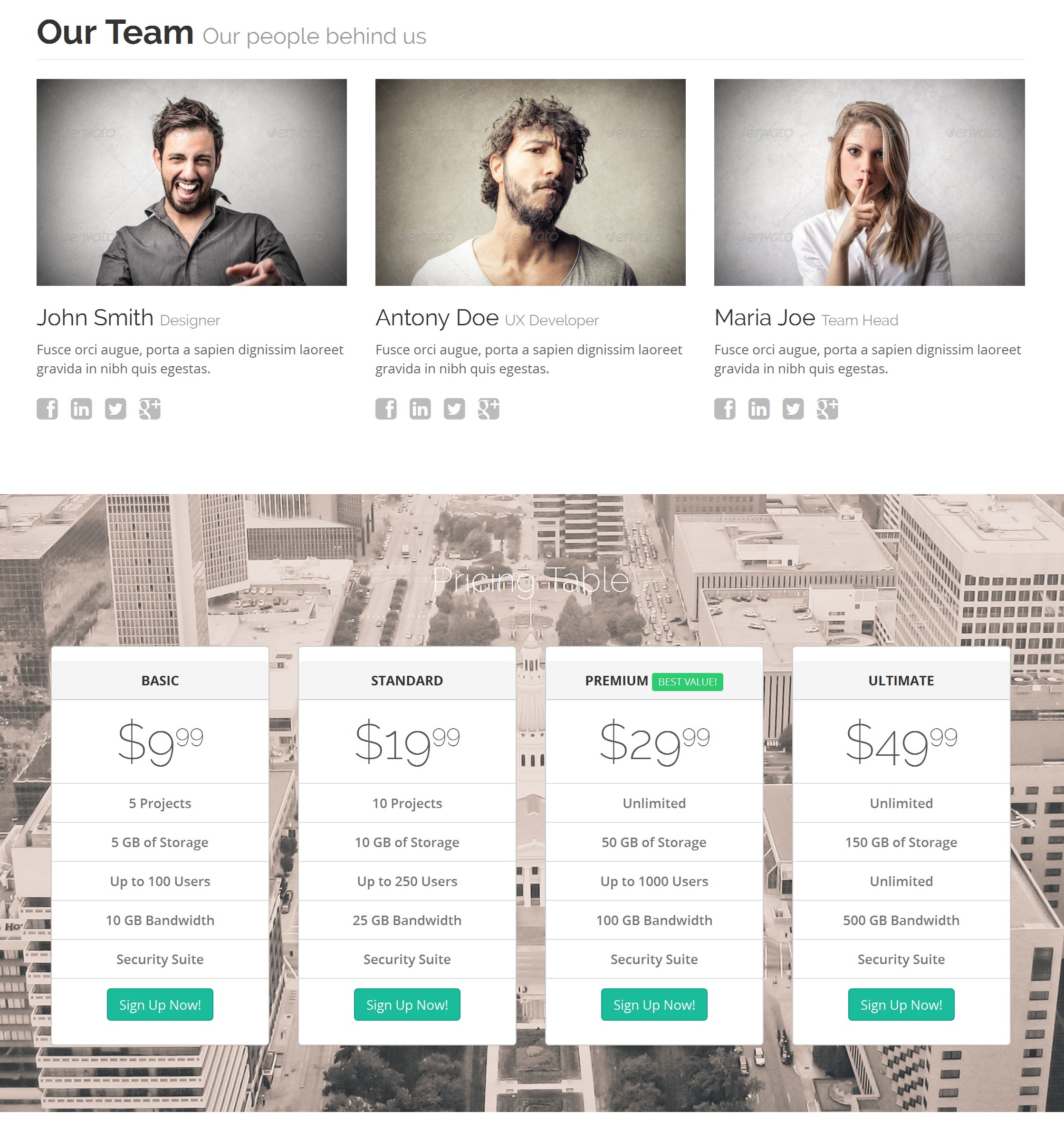Free Bootstrap Website Theme